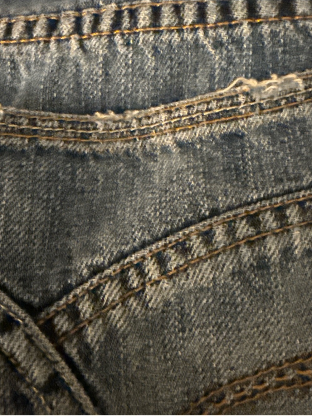 Calvin Klein Jeans Womens Lean Bootcut Size 14 Distressed - Picture 7 of 8